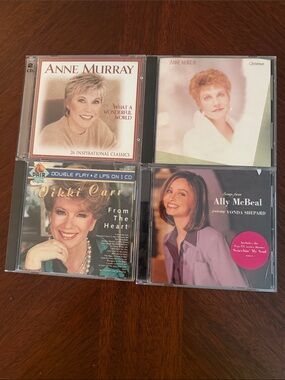 Anne Murray & Friends CD Collection - Assorted Beige, Pink, and Purple Covers